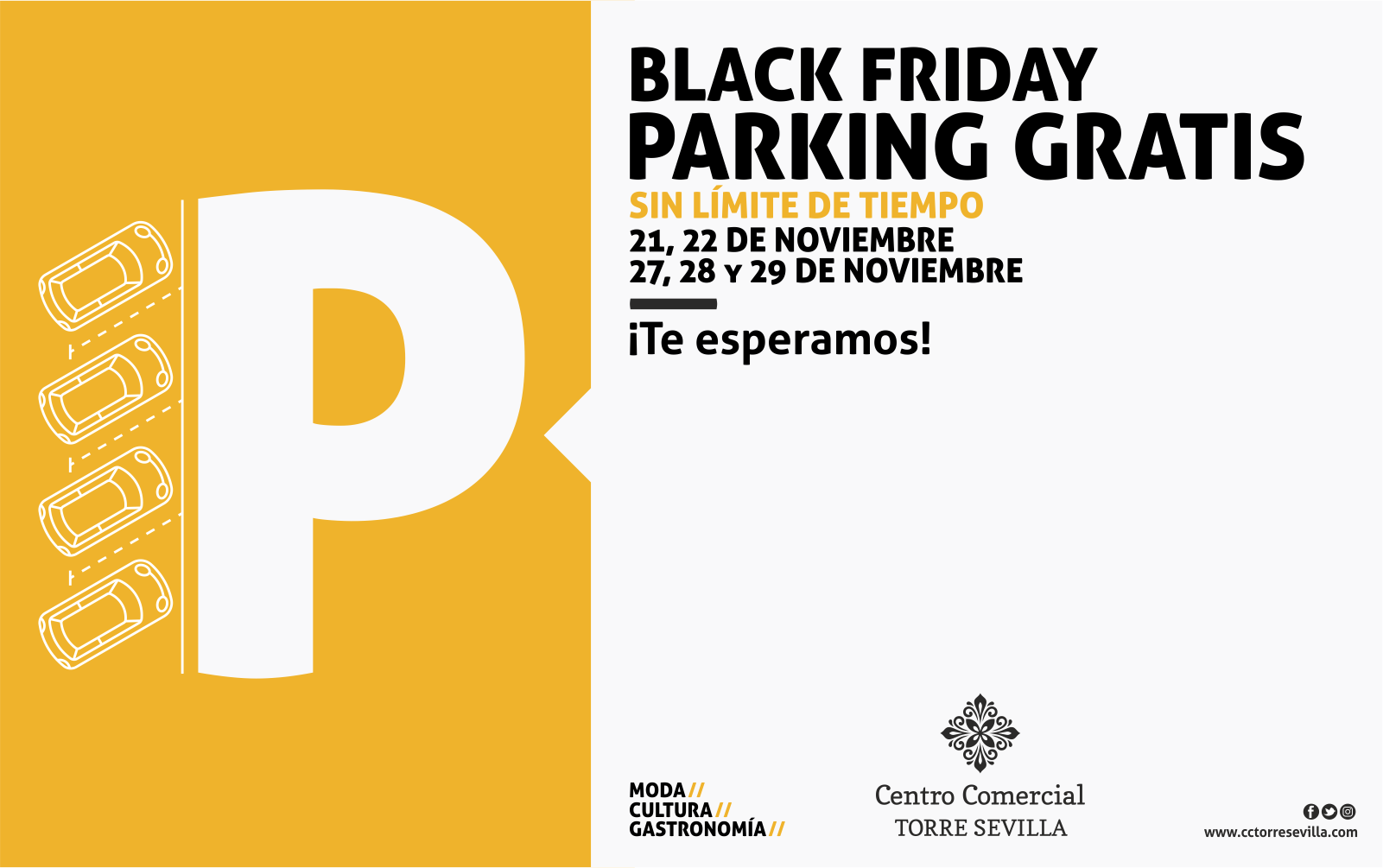 Parking Gratuito – Especial ¨Black Friday¨ 