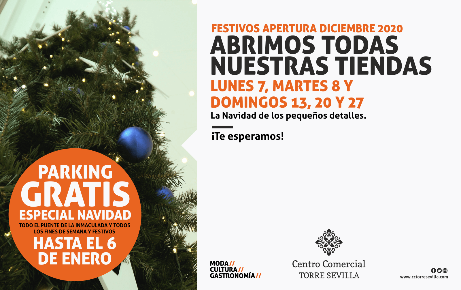 Festivos de apertura de diciembre