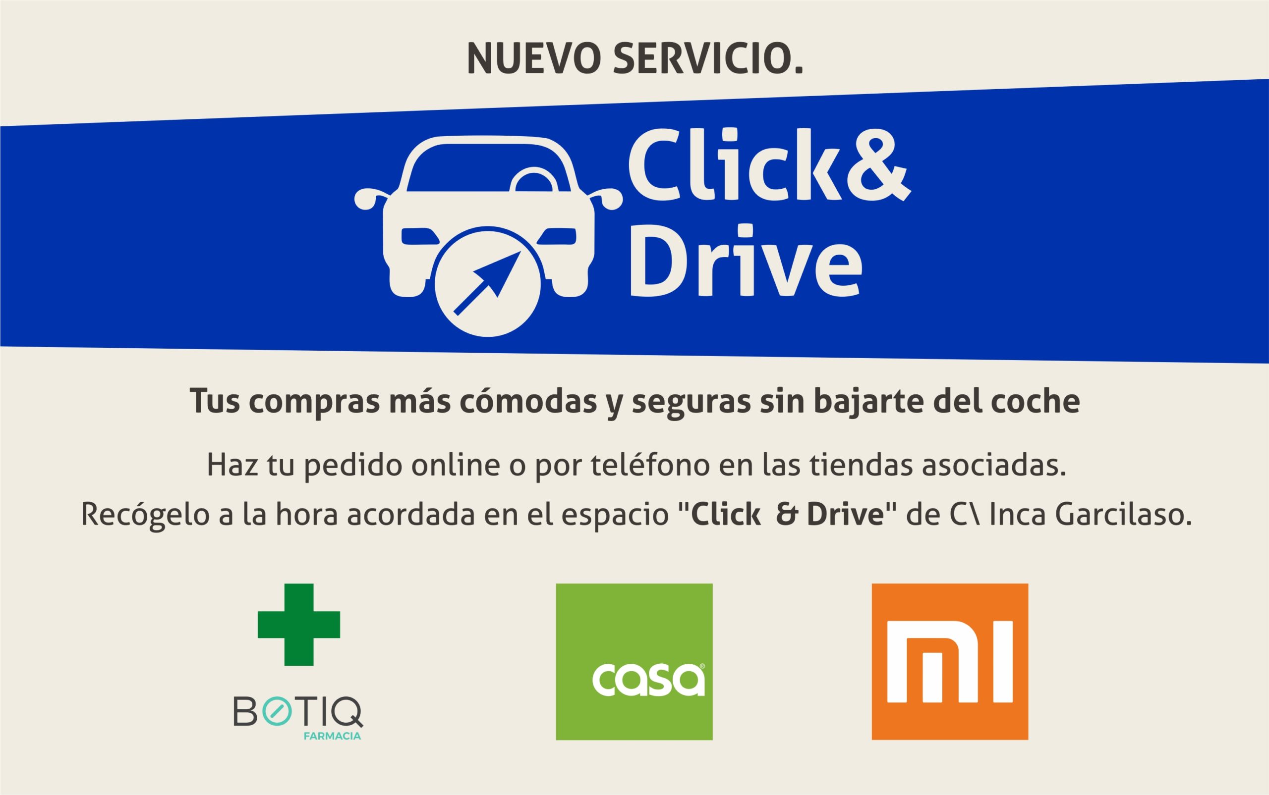 Servicio Click&Drive - Nuevas tiendas participantes