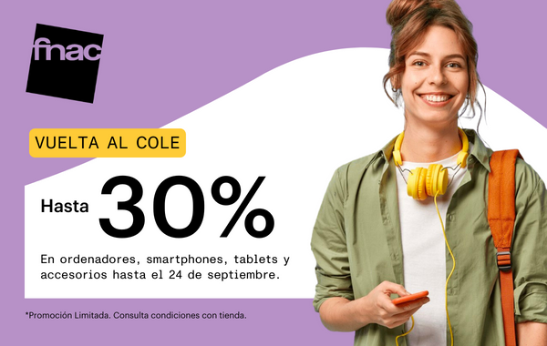 Hasta el 30% en FNAC