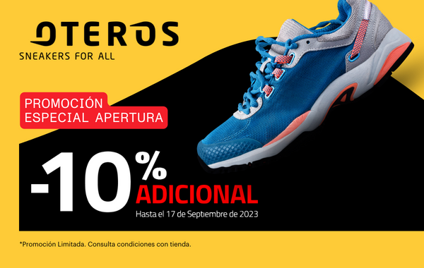 Promo 10% especial apertura Oteros