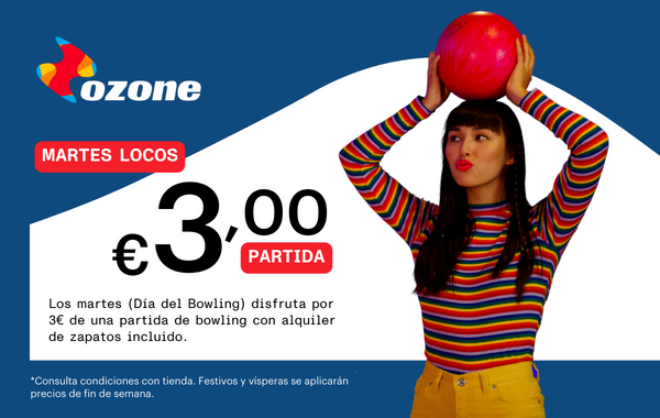 Martes locos en Ozone Bowling