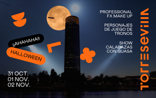 Vive Halloween este puente en TORRE SEVILLA