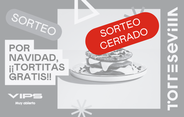 Sorteo ¡Tortitas por Navidad! en VIPS