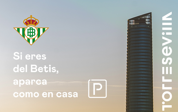 El Real Betis y TORRE SEVILLA alcanzan un acuerdo de colaboración para facilitar el aparcamiento los días de partido en La Cartuja
